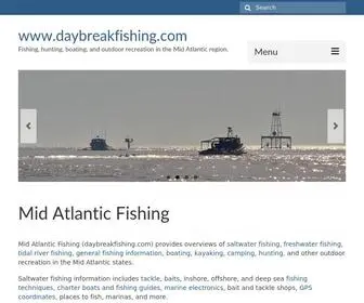 Daybreakfishing.com(Fishing) Screenshot