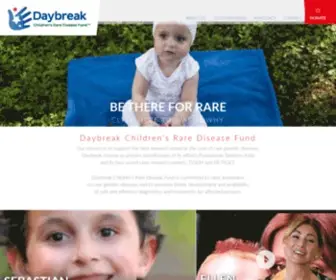 Daybreakfoundation.org(Home Page Day Break Foundation) Screenshot