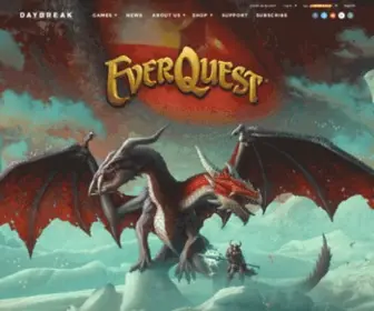 Daybreakgames.com(Daybreak Game Company) Screenshot