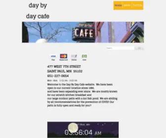 Daybyday.com(Day by day cafe) Screenshot