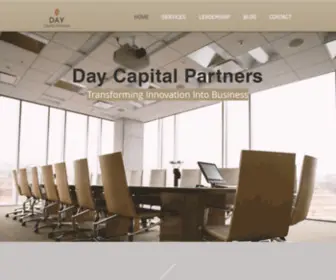 Daycapitalpartners.com(Growth Capital For Emerging Technologies) Screenshot