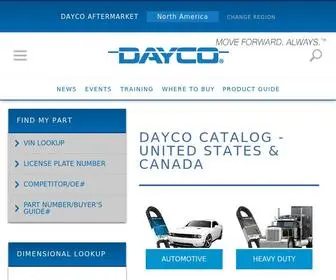 Daycoproducts.com(Dayco E) Screenshot