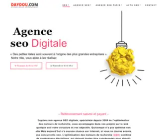 Daydou.com(Une Agence SEO dédiée à votre projet) Screenshot