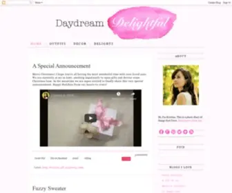 Daydreamdelightful.com(Daydream Delightful) Screenshot