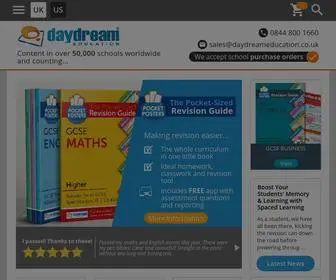 Daydreameducation.co.uk(Daydream Education) Screenshot