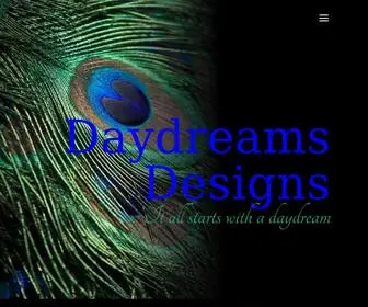 Daydreamsdesigns.ca(Daydreams Designs web design service) Screenshot