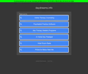 Daydreams.info(Daydreams info) Screenshot
