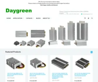 Daygreen.com(E-Shop Top Power Supply and Conversion Solutions) Screenshot