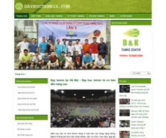 Dayhoctennis.com(Dạy tennis tại Hà Nội) Screenshot