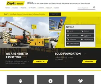 Dayimrentals.com(Hertz Dayim) Screenshot