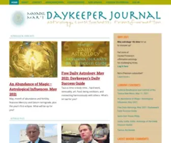 Daykeeperjournal.com(Daykeeper Journal Astrology) Screenshot