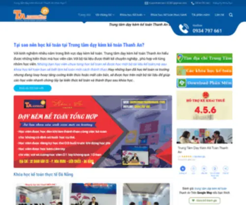 Daykemketoandanang.com(Học thực hành kế toán tại Đà Nẵng) Screenshot