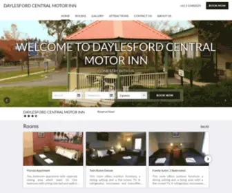 Daylesfordcentralmotorinn.com(Daylesford Central Motor Inn) Screenshot