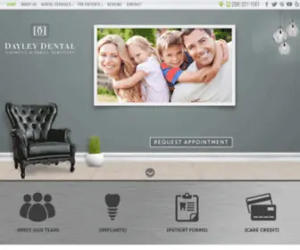 Dayleydental.com(Your Dentist in Boise) Screenshot