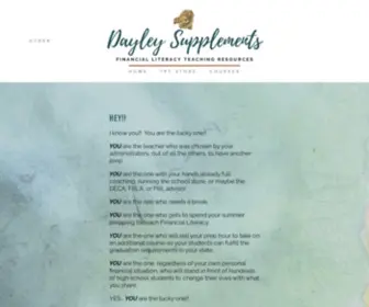 Dayleysupplements.com(Dayley Supplements) Screenshot