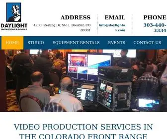 Daylightav.com(Video Production Services) Screenshot
