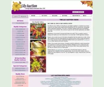 Daylily.com(The Lily Auction) Screenshot