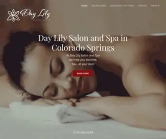 Daylilysalonandspa.com(Day Lily Salon and Spa in Colorado Springs) Screenshot