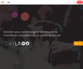 Daylindo.com(Solution to manage skills development in work situation) Screenshot