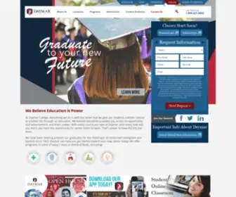 Daymarcollege.edu(Daymar College) Screenshot