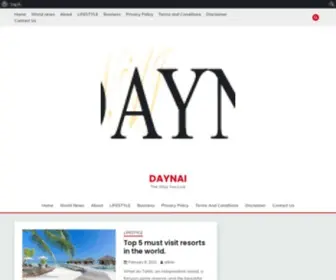 Daynai.com(Domain misconfigured) Screenshot