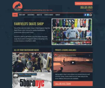 Dayoneskateshop.com(Day One Skate Shop) Screenshot