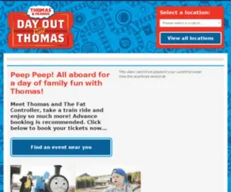 Dayoutwiththomas.co.uk(Peep Peep) Screenshot