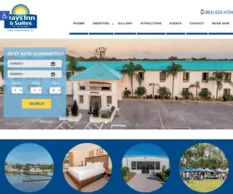 Daysinnlakeokeechobee.com(Days Inn & Suites by Wyndham Lake Okeechobee) Screenshot