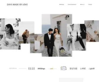 Daysmadeoflove.com(Greece Wedding Photographer) Screenshot