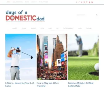 DaysofadomestiCDad.com(Days of a Domestic Dad) Screenshot