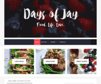 Daysofjay.com(Food) Screenshot