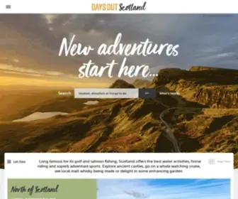 Daysoutscotland.com(Things to do in Scotland) Screenshot