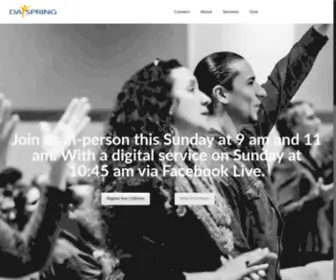 Dayspringcc.net(HOME) Screenshot