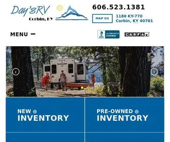 Daysrvsales.com(Day's RV/Auto Sales) Screenshot