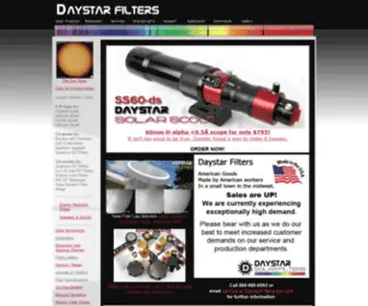 Daystarfilters.com(DayStar Filters) Screenshot
