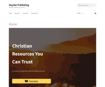 Daystarpublishing.org(Christian resources you can trust) Screenshot