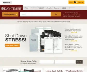Daytimer.com(Day Planners) Screenshot
