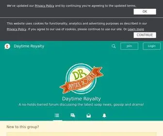 Daytimeroyaltyonline.com(Daytime Royalty) Screenshot