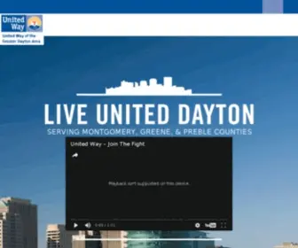 Dayton-Unitedway.org(Serving Montgomery) Screenshot