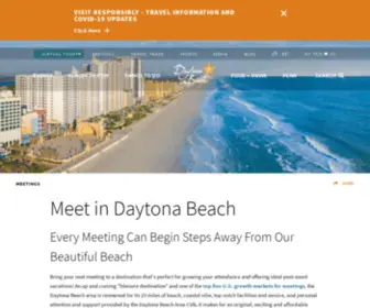 Daytonabeachmeetings.com(Daytona Beach Meetings) Screenshot