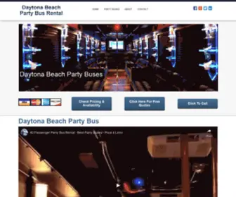 Daytonabeachpartybusrental.com(Daytonabeachpartybusrental) Screenshot