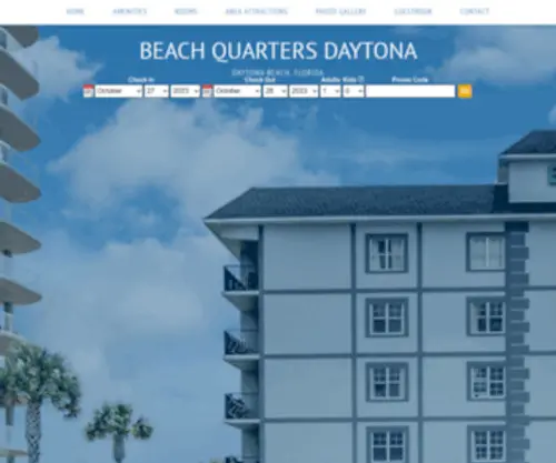Daytonabeachquarters.com(Beach Quarters Daytona) Screenshot