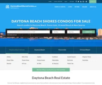 Daytonabeachshorescondos.com(Daytona Beach Shores Condos For Sale) Screenshot