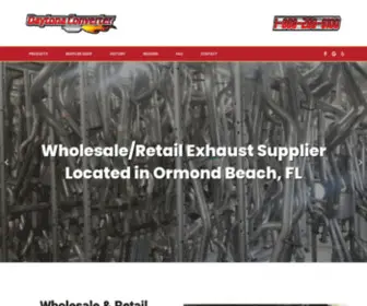 Daytonaconverter.com(#1 Wholesale & Retail Muffler Exhaust Supplier) Screenshot