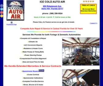 Daytonaicecoldautoair.com(Ice Cold Auto Air) Screenshot