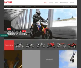 Daytonamotos.com(Motos Honda en Daytona Motos Ciudad de México) Screenshot