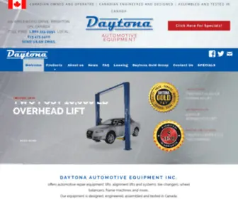 Daytonaproducts.com(Daytona Automotive Equipment) Screenshot