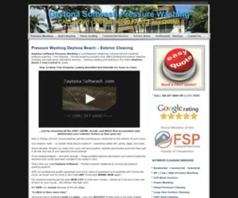 Daytonasoftwash.com(Pressure Washing Daytona Beach FL) Screenshot