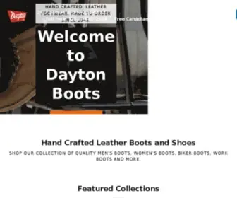 Daytonboots.com(Hand Crafted) Screenshot