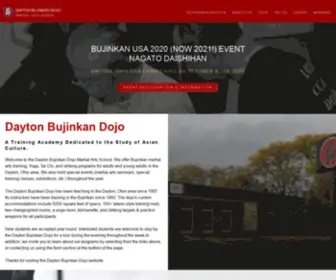 Daytonbujinkan.com(Dayton Bujinkan Dojo Martial Arts School) Screenshot